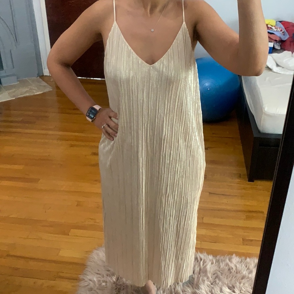 Pleated dress